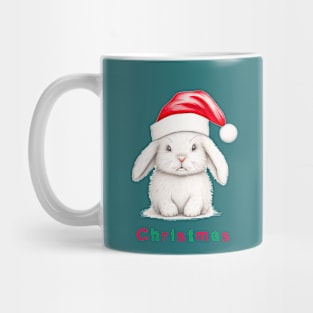 Christmas bunny Mug